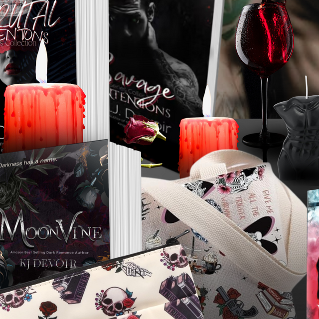 4) Gift Bundle Deal- Combine 3 crates (PNR, Gothic, & Horror) into one large box for less! Receive at least 1 book per + merch! NOW Available via Subscription!