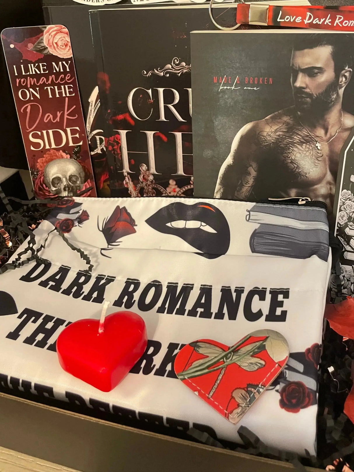 Mafia Romance Book Box. Options at checkout. *you may optionally let us know which authors/books you've already read via checkout notes. Dark Romance Crates