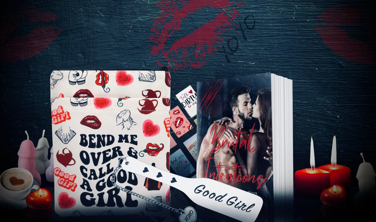 Good Girl's Erotica Crate: spicy books + bookish merch (optional toys). Subscribe & Save! Dark Romance Crates